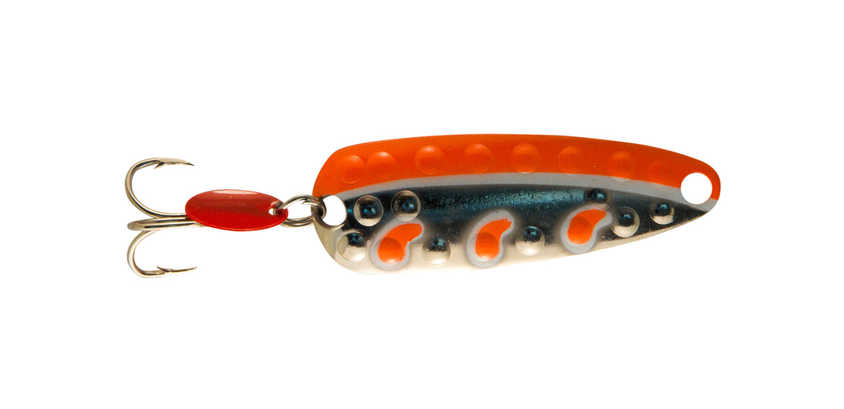XFW - Xtra Heavy Flame & White - Dimpled Series – Len Thompson Lures