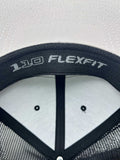 Len Thompson Hat - Flexfit 110 - Black (Leather Patch)