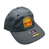Len Thompson Hat - Yellow & Red Woven Patch - Dad Hat