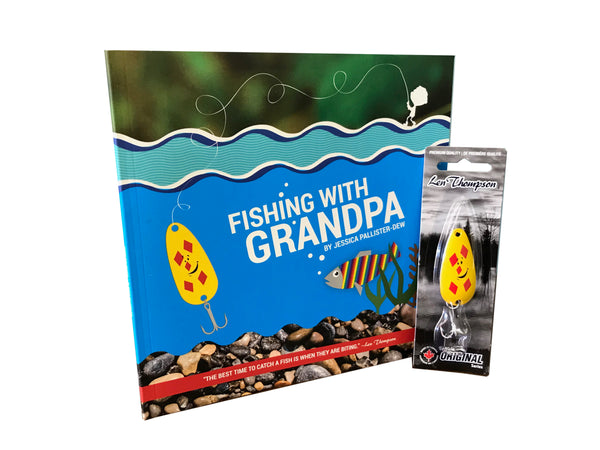 Fishing with Grandpa (Book + Lenny Five of Diamonds™ Lure) – Len