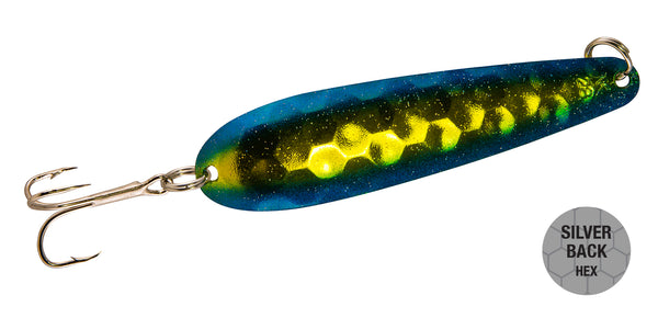 20 MOON JELLY UV CLEAR Salmon 3 Trolling Spoon Die Cuts Fishing